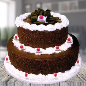 2 Tier Black Forest Cake 3kg